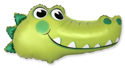 Crocodile Head 31'' Super Shape Foil Balloon